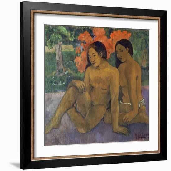 Et L`Or De Leur Corps 1901-Paul Gauguin-Framed Giclee Print