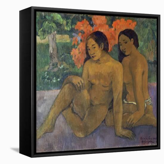 Et L`Or De Leur Corps 1901-Paul Gauguin-Framed Premier Image Canvas