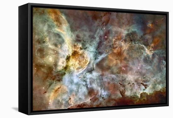 Eta Carinae Nebula, HST Image-null-Framed Premier Image Canvas