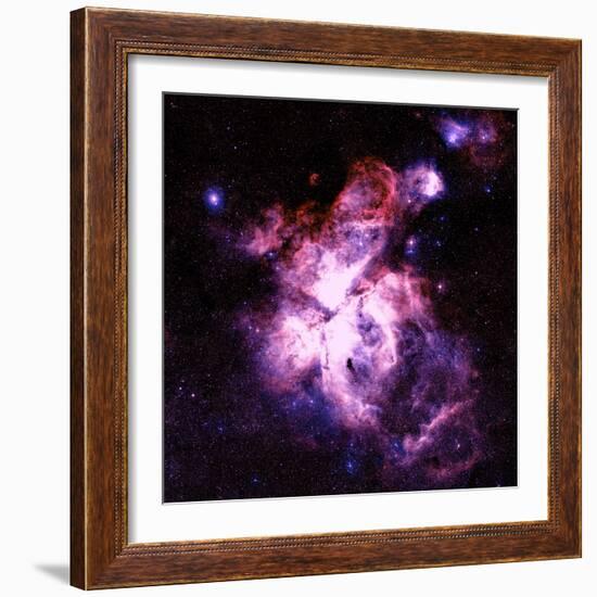 Eta Carinae Nebula-Celestial Image-Framed Premium Photographic Print