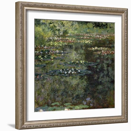 Etang Aux Nympheas, Pond with Water Lillies-Claude Monet-Framed Giclee Print