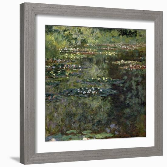 Etang Aux Nympheas, Pond with Water Lillies-Claude Monet-Framed Giclee Print