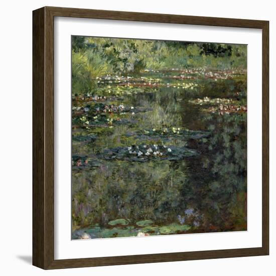 Etang Aux Nympheas, Pond with Water Lillies-Claude Monet-Framed Giclee Print