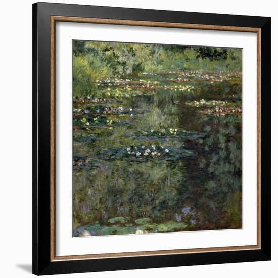 Etang Aux Nympheas, Pond with Water Lillies-Claude Monet-Framed Giclee Print