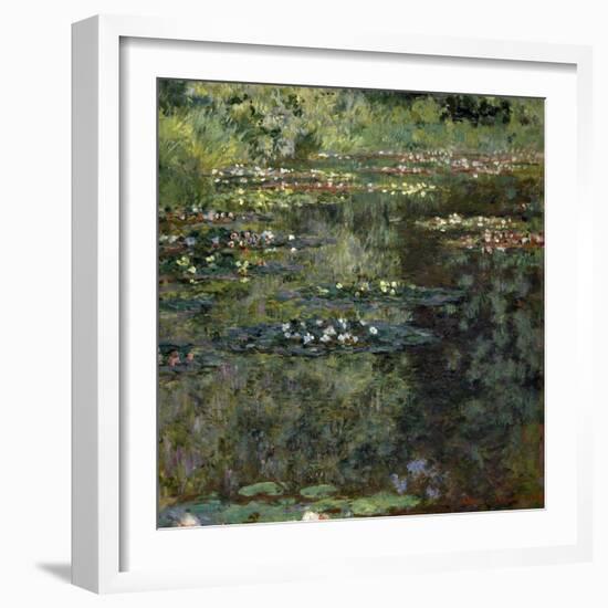 Etang Aux Nympheas, Pond with Water Lillies-Claude Monet-Framed Giclee Print