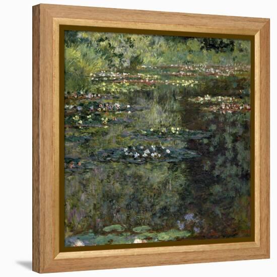 Etang Aux Nympheas, Pond with Water Lillies-Claude Monet-Framed Premier Image Canvas