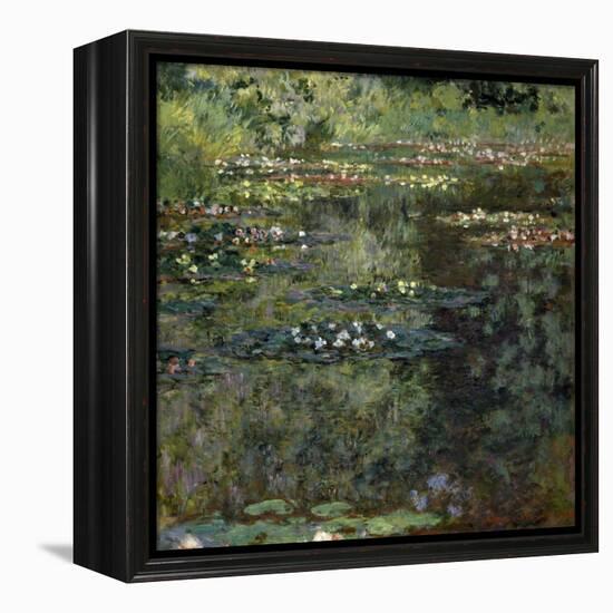 Etang Aux Nympheas, Pond with Water Lillies-Claude Monet-Framed Premier Image Canvas