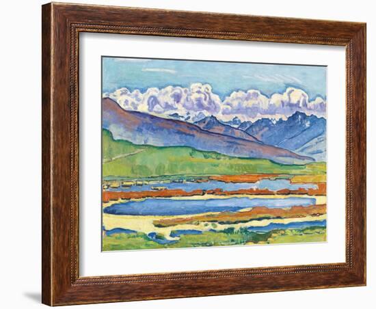 Etang Long Crans-Montana, 1915-Ferdinand Hodler-Framed Giclee Print