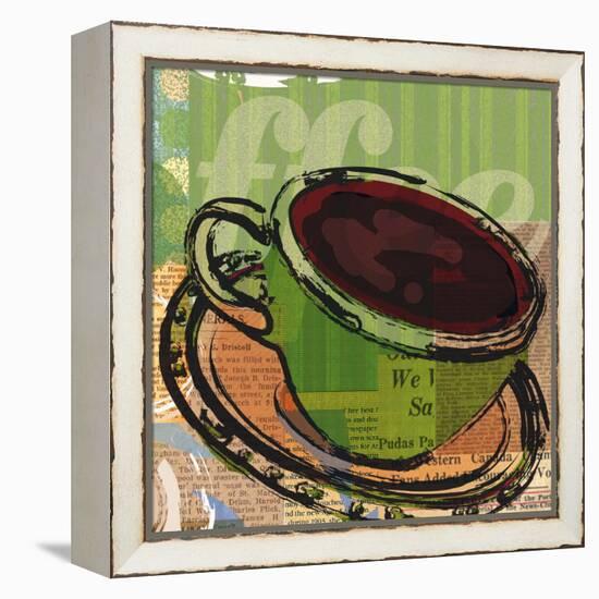 Etched Coffee-Walter Robertson-Framed Stretched Canvas