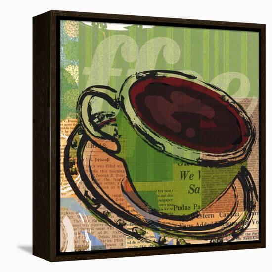 Etched Coffee-Walter Robertson-Framed Stretched Canvas