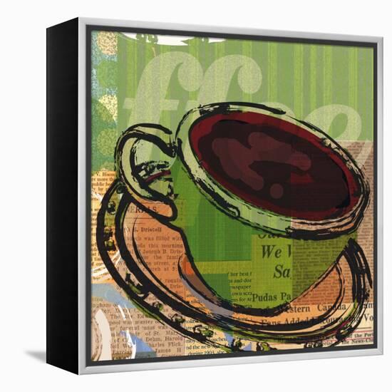 Etched Coffee-Walter Robertson-Framed Stretched Canvas