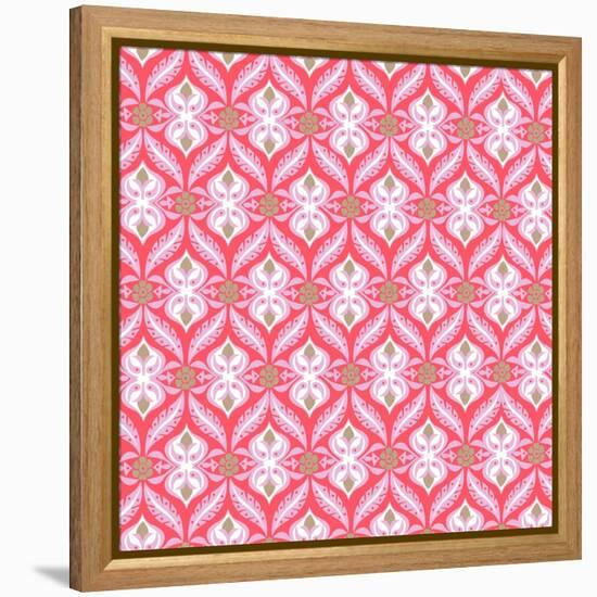 Etched Nouveau-null-Framed Premier Image Canvas