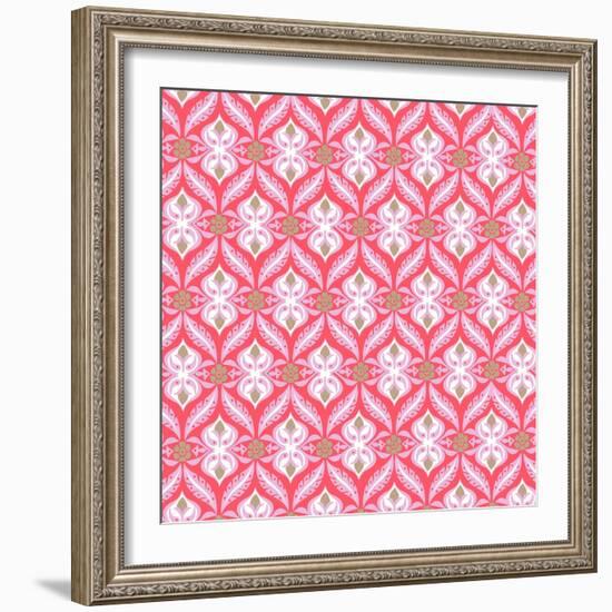 Etched Nouveau-null-Framed Giclee Print