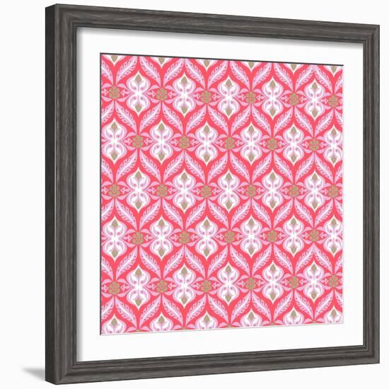 Etched Nouveau-null-Framed Giclee Print