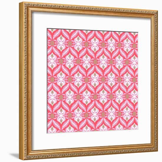 Etched Nouveau-null-Framed Giclee Print