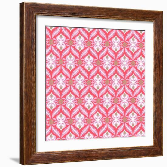 Etched Nouveau-null-Framed Giclee Print