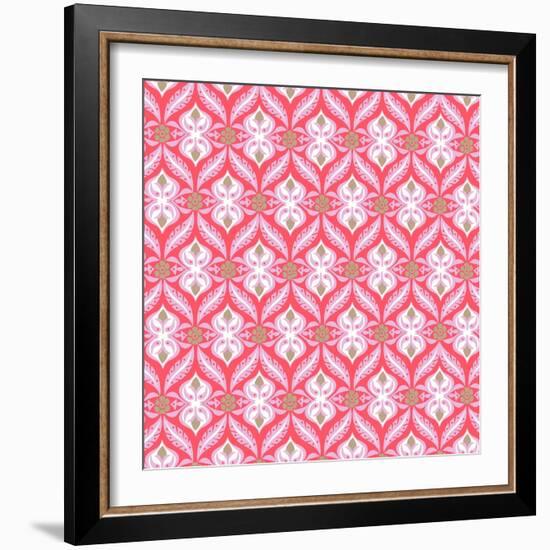 Etched Nouveau-null-Framed Giclee Print