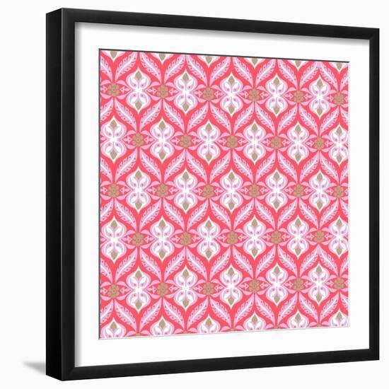 Etched Nouveau-null-Framed Giclee Print