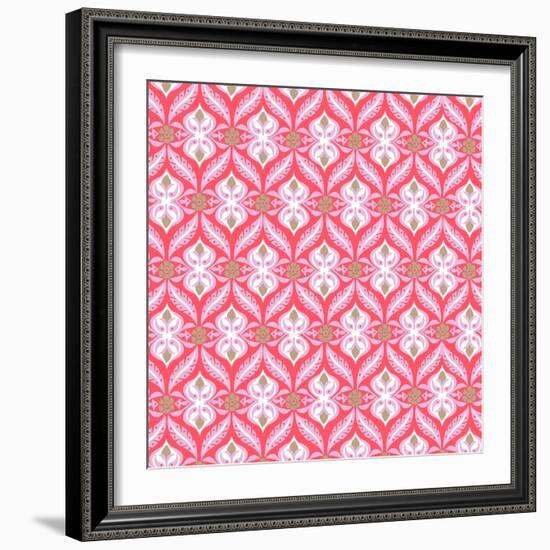 Etched Nouveau-null-Framed Giclee Print