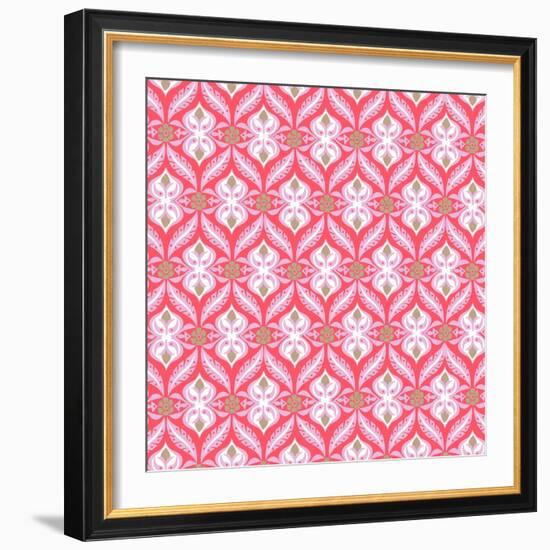 Etched Nouveau-null-Framed Giclee Print