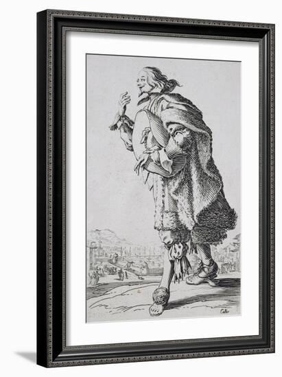 Etching from the Noblesse Series-Jacques Callot-Framed Giclee Print