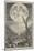 Etching of Lunar Disk-Jan Goeree-Mounted Giclee Print
