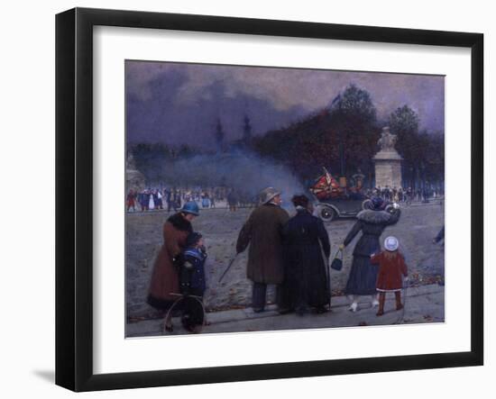 Etendard allemand porté aux Invalides-Jean Béraud-Framed Giclee Print