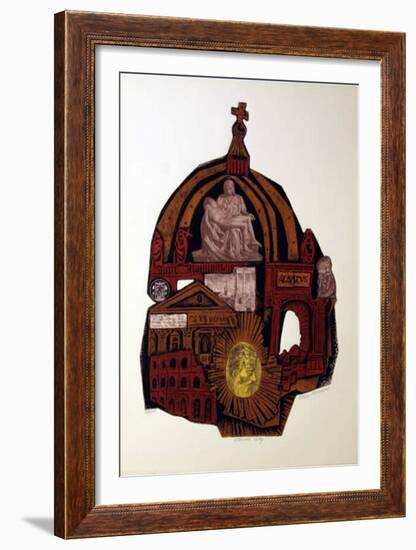 Eternal City II-Clare Romano-Framed Limited Edition