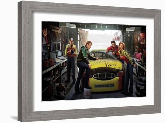 Eternal Speedway-Chris Consani-Framed Art Print