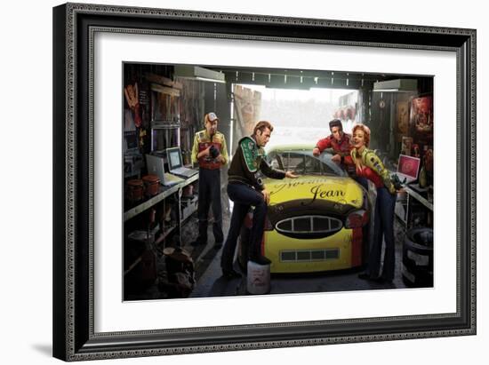 Eternal Speedway-Chris Consani-Framed Art Print