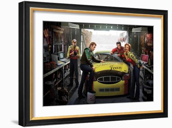 Eternal Speedway-Chris Consani-Framed Art Print