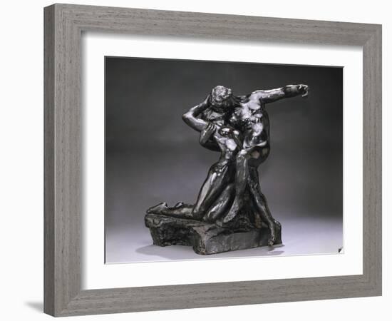 Eternal Spring, Bronze, Premier et at Cast 1924-Auguste Rodin-Framed Giclee Print