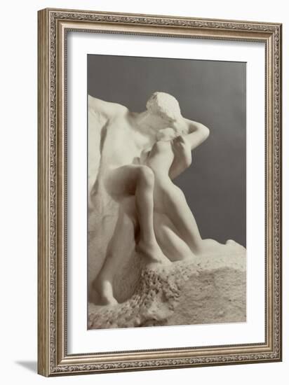 Eternal Spring, Early 1900s-Auguste Rodin-Framed Giclee Print