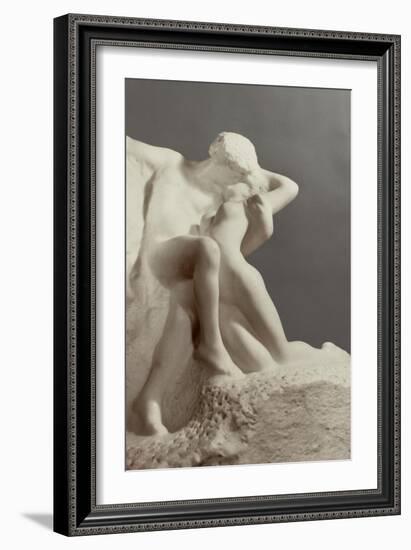 Eternal Spring, Early 1900s-Auguste Rodin-Framed Giclee Print