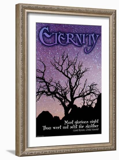 Eternity-null-Framed Art Print