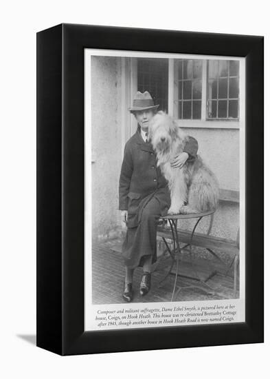 Ethel Smyth (B/W Photo)-English Photographer-Framed Premier Image Canvas