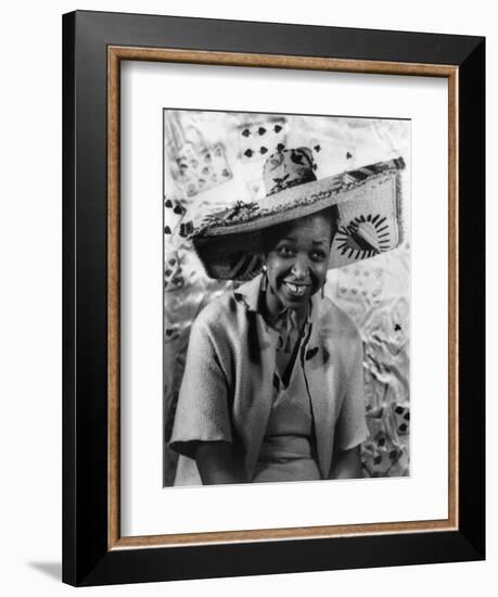 Ethel Waters (1896-1977)-Carl Van Vechten-Framed Giclee Print