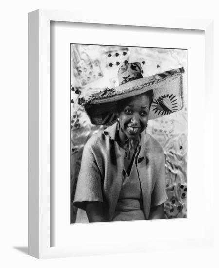 Ethel Waters (1896-1977)-Carl Van Vechten-Framed Giclee Print