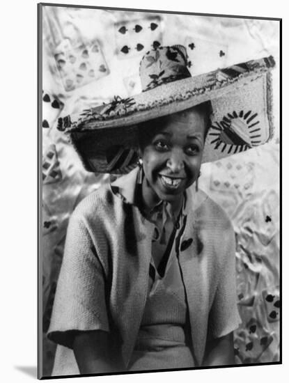 Ethel Waters (1896-1977)-Carl Van Vechten-Mounted Giclee Print