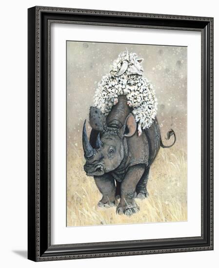 Ethel, World Traveller-Maggie Vandewalle-Framed Art Print