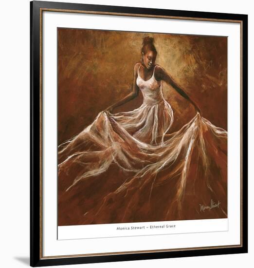 Ethereal Grace-Monica Stewart-Framed Art Print