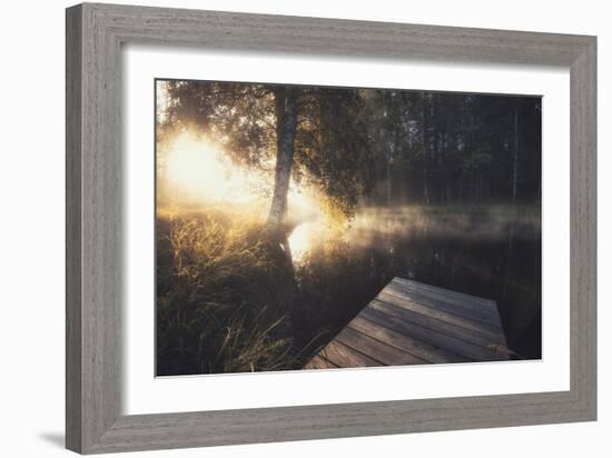 Ethereal Jetty-Andreas Stridsberg-Framed Giclee Print