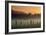 Ethereal Mount Rainier beyond the misty Nisqually Valley near Ashford, Washington-Art Wolfe-Framed Art Print