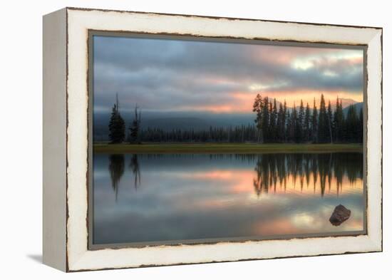 Ethereal Sparks Lake and Morning Light-Vincent James-Framed Premier Image Canvas