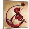 Ethereal Strings-Salaam Muhammad-Mounted Art Print