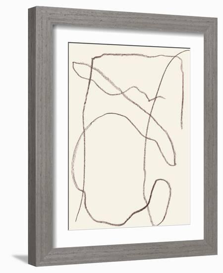 Ethereal Umber II-Melissa Wang-Framed Art Print