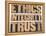 Ethics, Integrity, Trust Word-PixelsAway-Framed Stretched Canvas