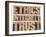 Ethics, Integrity, Trust Word-PixelsAway-Framed Premium Giclee Print