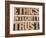 Ethics, Integrity, Trust Word-PixelsAway-Framed Premium Giclee Print