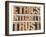 Ethics, Integrity, Trust Word-PixelsAway-Framed Art Print